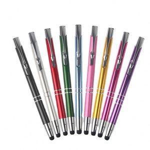 <b>Cheap</b> Wholesale Multi Color 0.7mm Metal Ballpoint Pens Fine Tip Multifunction Ball Stylus Student Special - Product Image 2