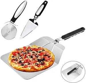 Fabrika doğrudan tedarikçi Pizza Peel Pizza Peel Set alüminyum Pizza Peel