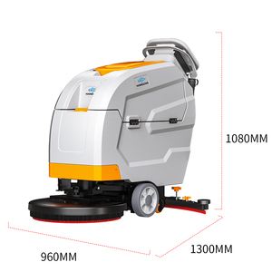 HANGCHA Custom Automatic <b>Walk</b> Behind Industrial Floor Cleaning Scrubber <b>Machine</b> with CE - Product Image 5