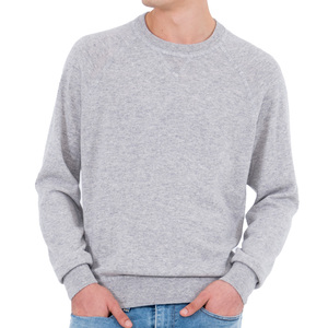 Sweat-shirt élégant à col en O avec ourlet côtelé et manches longues, idéal pour une pratique sportive quotidienne ou un style week-end décontracté - Product Image 1