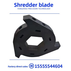Lames de broyeur de pneus en plastique et métal robustes QLT, pièces de rechange pour broyeur, <span class=keywords><strong>couteaux</strong></span> de broyeur - Product Image 4