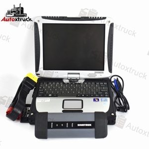 แล็ปท็อป CF19 เครื่องยนต์ดีเซล SINOTRUK สำหรับชุดอุปกรณ์วินิจฉัย Weichai Diagsmart เครื่องมือสแกนวินิจฉัยรถบรรทุกหนักจีน Cnhtc - Product Image 1
