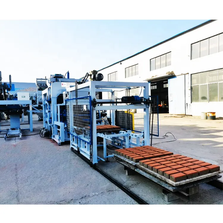 מפעל SHIYUE מיוצר QT8-15 אוטומטי מלא מלט מרוצף לבנים מכונות לייצור מכונות סוכן השקעות
