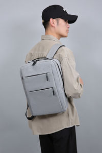 กระเป๋าเป้ธุรกิจสุดหรู รุ่นล่าสุด สำหรับทุกเพศ วัสดุอ็อกซ์ฟอร์ดกันน้ำ ความจุขนาดใหญ่ ช่องเสียบชาร์จ USB ใช้ได้ทุกวัน ดีไซน์ทันสมัย - Product Image 2