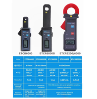 Comprobador Profesional de Corriente de Fuga Automotriz, Pinza Amperimétrica de Alta Precisión AC/DC mA para Diagnóstico de Baterías y Circuitos de Automóviles