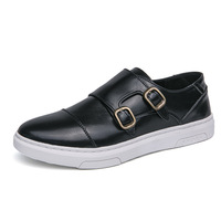 Chaussures de mariage pour hommes, tailles 38-46, confortables, durables, décontractées, couleur blanche, à boucle, antidérapantes, en EVA, printemps-été