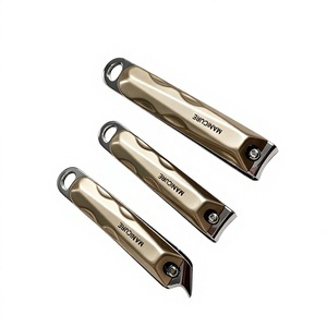 Set de Manicura y Pedicura de Acero Inoxidable 13 en 1, Kit de Cortauñas con Estuche de Cuero para Uso en Casa o Salón - Product Image 2