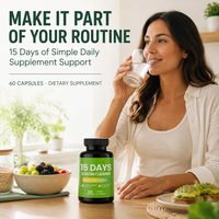 Complément Nutritionnel Quotidien à Base de Plantes en Capsules avec Psyllium et Aloe Vera, Végétalien, Marque Privée OEM