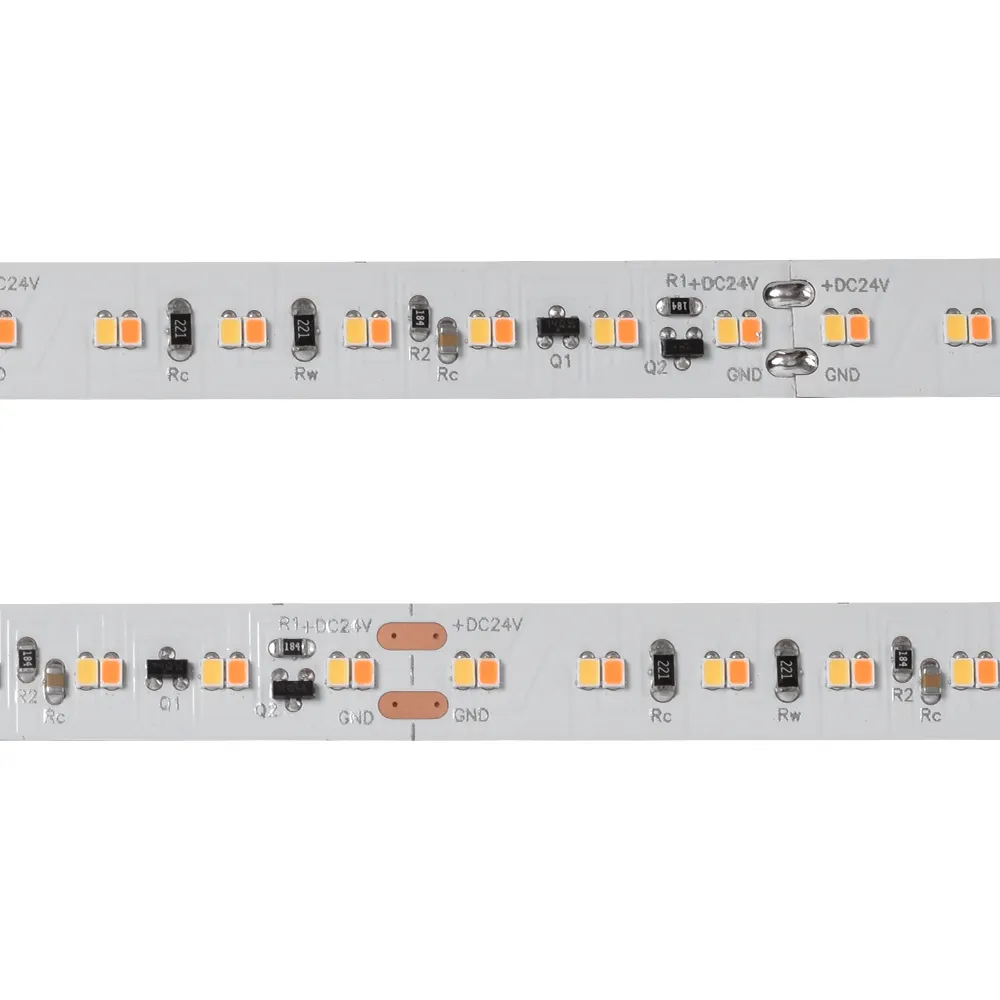 2216 SMD 224 led 희미한 따뜻한 led 스트립 1800K-3000K