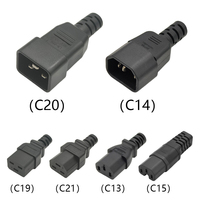 Câble d'alimentation à double sortie IEC 250V 10A, C14 vers 2 C13, type Y, pour centre de données informatique
