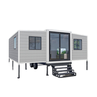 Maison modulaire préfabriquée de 20 à 40 pieds Maison en conteneur extensible de 20 à 40 pieds Plans de 3 chambres à coucher pour supermarché Immeuble de bureaux Cuisine