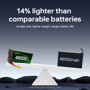 Paquete de Baterías de Estado Sólido de <span class=keywords><strong>Ultra</strong></span> Baja Temperatura de 48000 mAh, 88000 mAh, 6S, 8S, 16S, 267 Wh/kg, Cátodo con Tasa de Descarga de 10C - Product Image 3