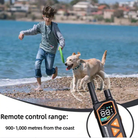 Collier de dressage à distance pour 3 chiens, étanche IPX7, mode bip, rechargeable, réfléchissant, à libération rapide
