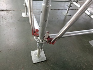 Puntal de <span class=keywords><strong>Andamio</strong></span> Ajustable de Material Q235, Base de Tornillo Hueca/Sólida, Soporte de Cabeza en U, Pieza de <span class=keywords><strong>Andamio</strong></span> para Escalera DAZHI - Product Image 5