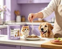 OEM ODM VITAFIELD Poudre Probiotique Digestive Complément Nutritionnel pour Animaux de Compagnie pour Chats et Chiens Favorise la Santé Intestinale