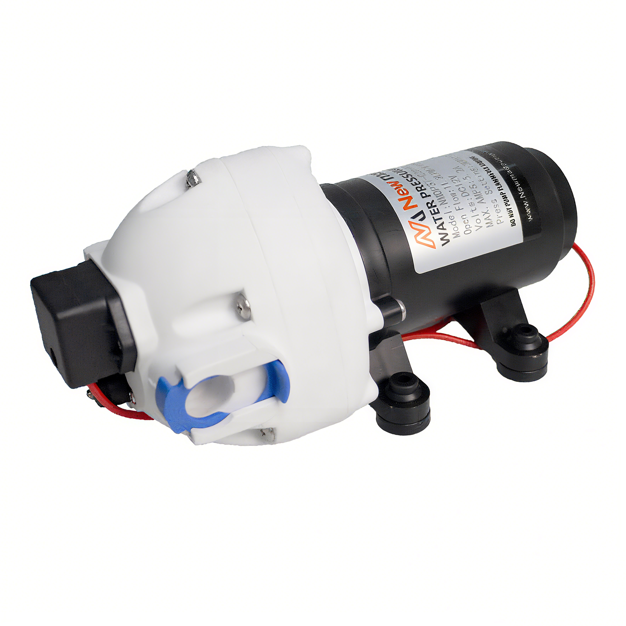 Pompe Portable 12 Volts Pompe à Eau 12V Auto-Ammarçante - 120W, 17 L/min, 40 PSI, Avec Interrupteur De Pression