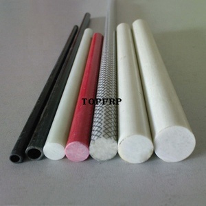 Pultruded Solid Fiberglass <b>Rod</b> FRP Tree Stake with Polyester Veil - Product Image 5