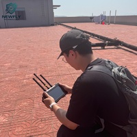 Détecteur de drone portable professionnel DR400-E pour la protection de la vie privée et la patrouille de sécurité VIP