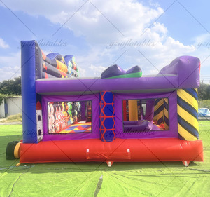 <span class=keywords><strong>Castillo</strong></span> Inflable con Tobogán para Fiestas de Cumpleaños y Eventos en Parques de Diversiones, Casa de Brinco Comercial Inflable para Niños - Product Image 3