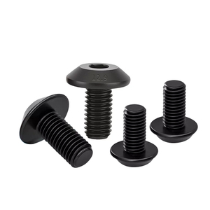 12.9 Grade Umbrella Flange Hex <b>Socket</b> Head Screw Alloy Steel Black Oxide Integrated Washer Mold Fastener in stock - Product Image 5