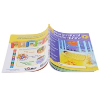 Libro de trabajo personalizado para estudiantes de preescolar, servicio de impresión Offset, papel y tapa blanda, impresión de libros