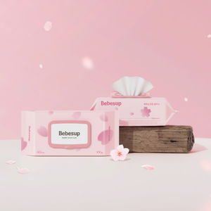 Cherry Blossom Bebe Forest para tejido de agua, 80 Uds., toallitas húmedas de bambú para bebés, se podría mejorar - Product Image 1