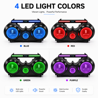 Écran de scène DJ LED pliable avec effets d'animation RVB, numérique portable pour performance DJ mobile en festival