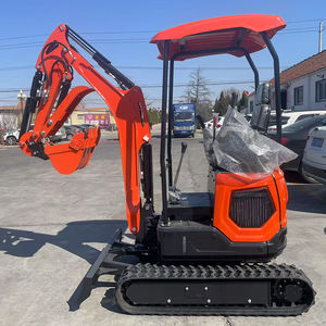 人気沸騰中 ミニ<span class=keywords><strong>1</strong></span>.8トン ミニショベル 全地形対応クローラー 農場用マイクロショベル 中庭 果樹園 油圧式小型ショベル - Product Image 2