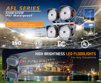 Reflectores LED para Estadios de 1800W/2400W con Certificación RoHS y CE para Campos de Fútbol, Iluminación de Calles, Barcos de Pesca, con Clasificación IP67