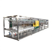 Machine d'abattage automatique de volailles, ligne de traitement de la volaille, 8000 oiseaux par heure, équipement en acier inoxydable