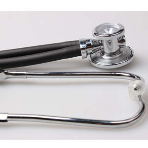 Estetoscopio de doble cabeza de doble cara médico multifuncional para adultos, estetoscopio de doble tubo de aleación de zinc - Product Image 5