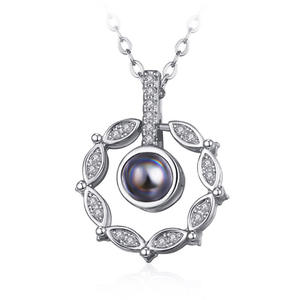 Regalo romantico <span class=keywords><strong>per</strong></span> <span class=keywords><strong>lei</strong></span> <span class=keywords><strong>ti</strong></span> <span class=keywords><strong>amo</strong></span> in 100 lingue collana casa cuore amore ciondolo luce di proiezione collane - Product Image 6