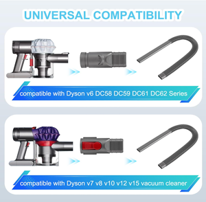 Kit de nettoyage des conduits de séchage compatible avec Dyson V7 V8 V10 V11 V12 V15, accessoire pour V6 DC58 DC59 DC61 <span class=keywords><strong>DC62</strong></span> - Product Image 4