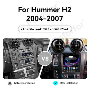 Radio de Coche con Pantalla Táctil Android 13 de 10.4 Pulgadas Foforfor, Navegación GPS para <span class=keywords><strong>Hummer</strong></span> H2 2004-2007 con Carplay Inalámbrico y Android Auto - Product Image 2