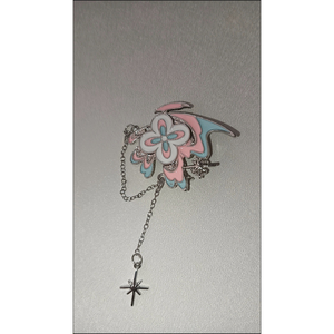 Broches de metal elegantes y modernos para mujer, insignias de esmalte con inicial, colgantes de moda para parejas de boda, regalo del 7 de marzo - Product Image 5