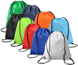 Biểu Tượng Tùy Chỉnh Giá Rẻ Phòng Tập Thể Dục Thể Thao Tái Sử Dụng Không Thấm Nước Bóng Đá Giày Túi Nylon Dây Kéo Ba Lô Túi - Product Image 6