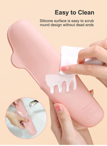 Pochette cosmétique de qualité alimentaire, étui de voyage imperméable en silicone pour pinceaux de maquillage, sac pour pinceaux de maquillage - Product Image 5