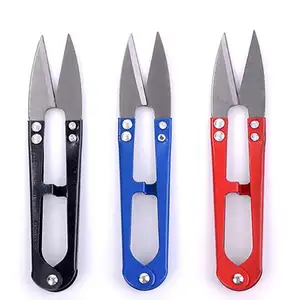 Trimming Scissors Nippers U Shape Clippers Sewing Embroidery Yarn Accessories Tool Stainless steel Small Mini Scissors