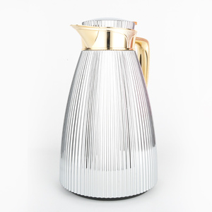 CARAFE à thé et café à motif VERTICAL de 700ML, usage professionnel, flacon sous vide, recharge en <span class=keywords><strong>verre</strong></span> rouge, isolante, CARAFE à café - Product Image 3