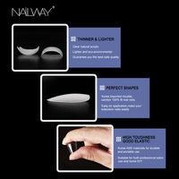 Faux-ongles ovales longs, artificiels, pour Salon, manucure, blanc, naturel, produit professionnel, couverture complète, 100 pièces