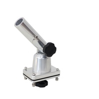 Raider OM100 – Supports de montage supérieurs pour outrigger en aluminium anodisé de qualité supérieure pour la pêche marine