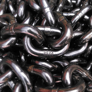 Warehouse Lifting Chain for Stacking Equipment High Tensile Stable Hoisting Fittings G80 Calibrated <b>Hoist</b> Chai - Product Image 2