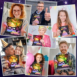 Nuevo creativo divertido mierda Cool divertido <span class=keywords><strong>cumpleaños</strong></span> <span class=keywords><strong>tarjetas</strong></span> 3D emergente tarjeta <span class=keywords><strong>de</strong></span> felicitación mecedora música luz <span class=keywords><strong>para</strong></span> amigos regalos - Product Image 6