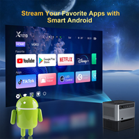 Projecteurs X3 MAX 720P 5G Wi-Fi 4K Android Smart Projector avec batterie rechargeable