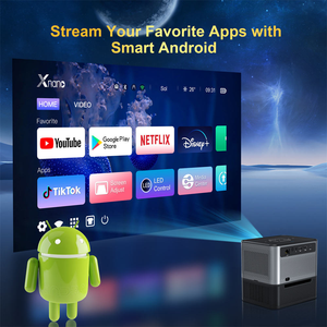 Projecteurs X3 <span class=keywords><strong>MAX</strong></span> en gros d'usine avec batterie rechargeable 720P Bluetooth 5G Wi-Fi 4K Projecteur intelligent Android - Product Image 3