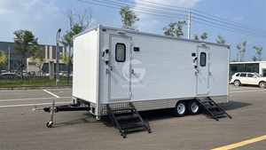 Promotion : Toilettes mobiles de luxe insonorisées en acier, remorque de salle de bain moderne, remorque de douche - Product Image 3