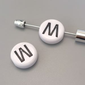 25 मिमी ऐक्रेलिक सफेद रंग 26 अंग्रेजी अक्षर 25 मिमी एक्रिलिक सफेद रंग 26 अंग्रेजी अक्षर 500 - Product Image 6