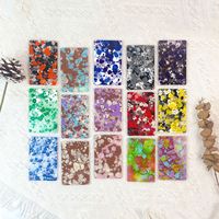 Feuille acrylique opaque de 3mm 1/8 pouces peinture points motif décor cellule coulée feuille de plexiglas pour la découpe Laser