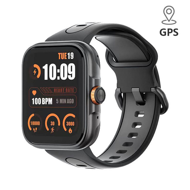 GPS Motion Track Smart Watch S216 BT Call Music Playback Men Outdoor Sports 3ATM Waterproof AMOLED Screen Smartwatch 2026
