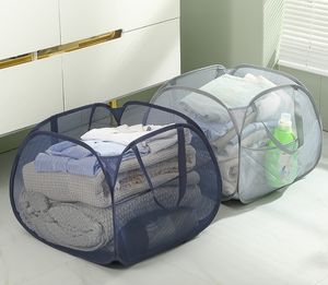 Foldable Pop up Laundry Hamper 90L <b>Large</b> Capacity Mesh Laundry Basket for Laundry Room - Product Image 4